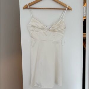 Princess Polly Della Mini Dress White